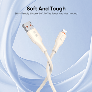 VIDVIE 3A sạc nhanh an toàn đầu ra liguid Silicone IP Cáp truyền dữ liệu với bảo vệ quá dòng - Product Image 3