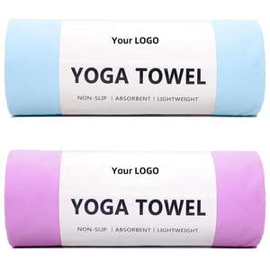 Asciugamano in Microfibra Scamosciata per Yoga EYX, Logo Personalizzato, Super Assorbente, Asciugatura Rapida, Antiscivolo, per Palestra, Sport, Viaggi, Pilates - Product Image 1