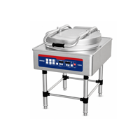 Plaque de cuisson électrique commerciale haute puissance 7KW 380V, machine à crêpes industrielle pour cuisine