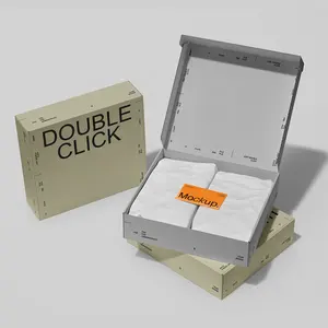 Kotak surat bergelombang produsen karton logo kustom untuk pengiriman kemasan kotak hitam pengiriman kardus