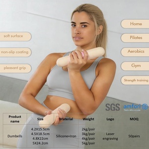 Haltères en néoprène BOGA BG-DB 1,5 kg (paire) – Antidérapants, portables, pour usage domestique, entraînement du corps entier, unisexe, couleur personnalisable, emballage inclus - Product Image 5