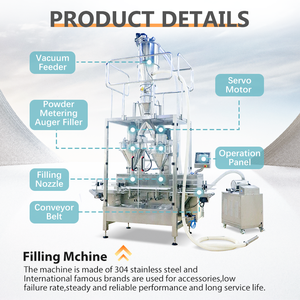 เครื่องบรรจุภัณฑ์แบบโรตารี่อัตโนมัติสำหรับบรรจุของเหลวในซองพร้อมติดฉลากฟิล์มสบู่และอาหาร ราคาโรงงาน - Product Image 3