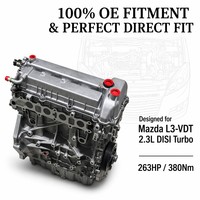 Ensemble moteur GOLDMAX Mazda L3-VDT 2.3L DISI Turbo pour Mazdaspeed3 Mazdaspeed6 CX-7 MPS 263HP Moteur à injection directe