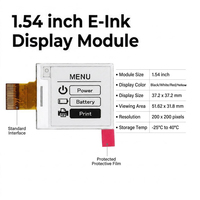 Hoogwaardig E-Ink display rood, zwart, wit, geel, 1,54 inch, bi-stabiel, E-Ink oppervlaktegemonteerde scherm module, E-paper display