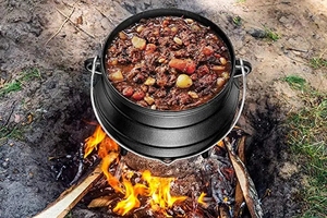 1/4 extra <strong>Large</strong> and Small South Africa 3 Leg Cast Iron Pot <strong>Cauldron</strong> With Legs - Product Image 4