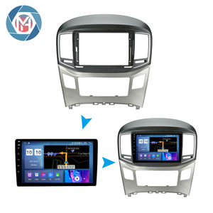 Reproductor Multimedia con GPS para coche, autorradio 2 Din con DVD, Android, unidad principal de navegación, 9 pulgadas, para <span class=keywords><strong>Grand</strong></span> Starex H1, 2015, 2016, 2017, 2018 - Product Image 2