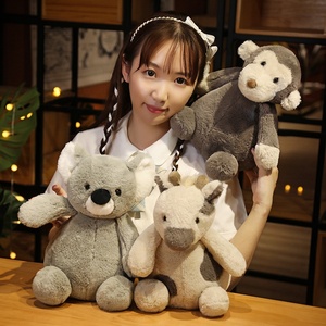 Produit phare : Adorables jouets en peluche (ours, vache, <span class=keywords><strong>pingouin</strong></span>, cochon, dinosaure, lapin) et jouets en peluche pour bébés - Product Image 4