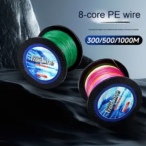 Izorline X8 300/500/1000M Pe Gevlochten Vislijn Anti-Bite Hoge Sterkte Multifilamento Vislijnen Voor Forelbaars Vissen Oem - Product Image 5