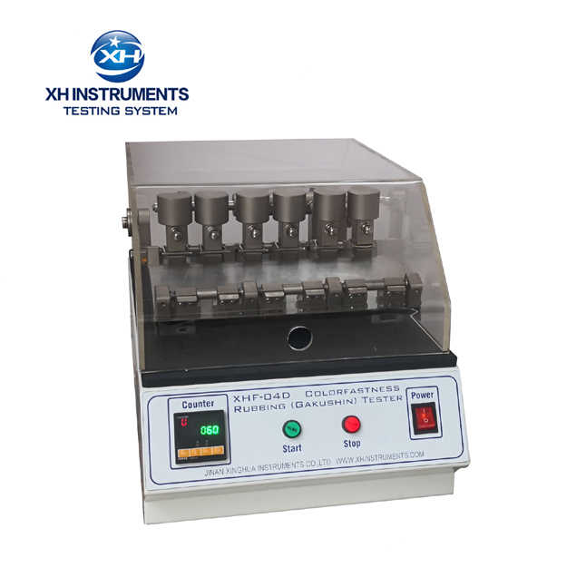 JIS L 0849 Colorfastness/rubbing (gakushin) Tester - XH XHF-04D