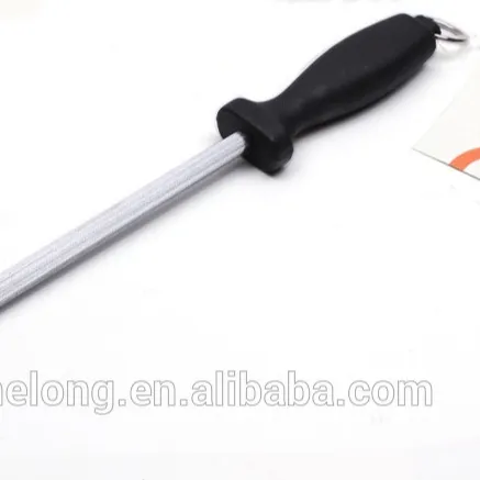 Stainless steel Plastic Oxide Sharpener Bar Rod Stick For Kitchen Steel Knives Repairing Knife Edge