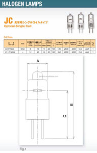 Bombilla Halógena FUJI <span class=keywords><strong>JC</strong></span> 12V20W <span class=keywords><strong>G4</strong></span> para Espectrofotómetro y Analizador Bioquímico, Bombilla de 6V10W - Product Image 6