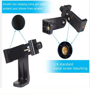 <span class=keywords><strong>Adaptateur</strong></span> universel de montage de trépied de téléphone à 360 degrés Support vertical de support de tondeuse de téléphone portable pour iPhone et appareil photo - Product Image 5