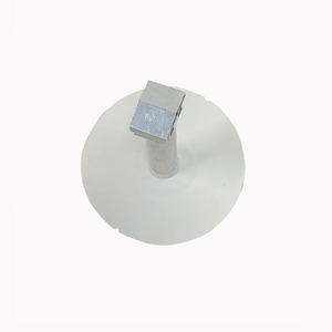 Base en aluminium de support de conducteur de foudre avec jupe de membrane imperméable pour la protection de <span class=keywords><strong>toit</strong></span> <span class=keywords><strong>plat</strong></span> - Product Image 4