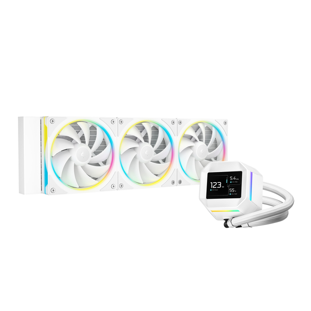 LM360 AIO Liquid Cooler With 360mm Radiator and Three ARGB Fans for Efficient Heat Dissipation in High-end Gaming PCs
