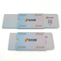 Boîte à glissière personnalisée paquet de cartes NFC boîte de papier d'emballage de carte de visite pour carte NFC en métal de qualité supérieure