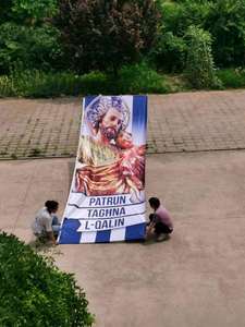 Drapeaux américains intérieurs/extérieurs 2024, grande taille, double face, en nylon et polyester, style fanion, décoration - Product Image 4