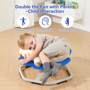 Kursi putar multifungsi untuk anak-anak, peralatan bermain terapi sensorik 3 + Tahun plastik buatan untuk mainan edukasi autisme 1 Set - Product Image 3