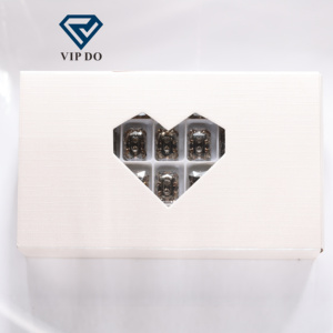Factory Wholesale Price New Product Crystal Glass Octagon Cut Plated Bottom <strong>Button</strong> Double Hole Series K9 Crystal Rhinestone - Product Image 6