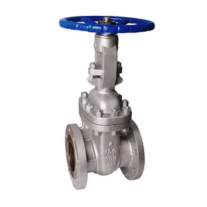 Ansi Api 150Lb 300lb 3 Inch 4 Inch Hoge Kwaliteit Handleiding Rvs Flens Gate Valve