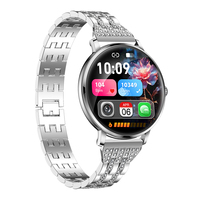 Nouveautés directes usine : Montre connectée AK107 1,19" AMOLED, appels Bluetooth, étanche IPX8, moniteur de fréquence cardiaque et SpO2, multisports, suivi du sommeil, assistant vocal IA
