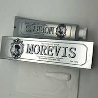 Vente en gros MOREVIS 120g Dentifrice Argent Nettoyage quotidien Souffle frais Formule blanchissante douce pour une protection de l'émail forte
