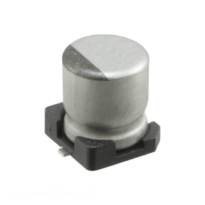 Condensador Original UUL1H4R7MCL1GS de Aluminio, 4.7uF, 20%, 50V, SMD, Montaje en Superficie - Product Image 1