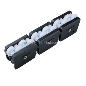 <span class=keywords><strong>PL</strong></span> 665C Automatisches Industrielles Lebensmittelgeeignetes Modulares Bandsystem Kunststoff-Förderkette Führung ESD PVC Anpassbare Länge 1-100m - Product Image 2