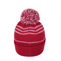 Gorros de Punto de Invierno Unisex de Marca de Lujo para Adultos, Personalizados con Bordado 3D, Logotipo Personalizado, Ajustables para Viajar