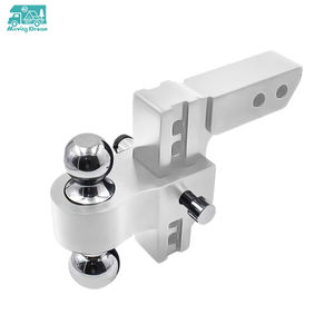 <span class=keywords><strong>Attelage</strong></span> de <span class=keywords><strong>remorque</strong></span> réglable en alliage d'aluminium JDA de 6 pouces, compatible avec un récepteur de 2 pouces, avec deux goupilles antivol pour VR - Product Image 1