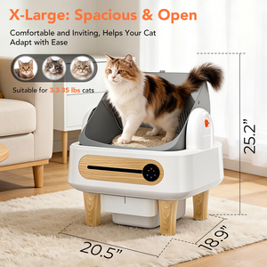 Electric Self-Cleaning <b>Cat</b> <b>Litter</b> Box Factory Automatic Timed <b>Cat</b> Toilet Easy Clean 10kg Weight - Product Image 3