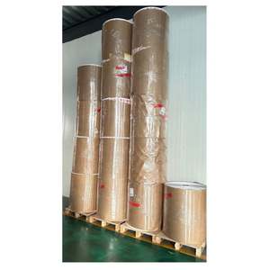 Rollo de Papel Térmico Jumbo de Pulpa de Madera 100% Libre de BPA, Marca Personalizada, Impermeable, Precio de Fábrica, 405mm 636mm 790mm 1035mm 45g-70g - Product Image 1