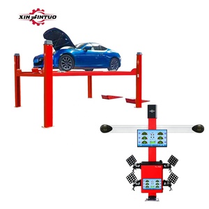 Máquina de Alineación de Ruedas 3D de Definición Estándar Xinjintuo, Alineación de Ruedas 3D con Dispositivo de Elevación Automática Opcional, Combo de Cambiador de Neumáticos - Product Image 4
