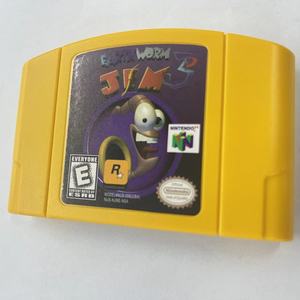 Terrassement <span class=keywords><strong>Jim</strong></span> 3D USA NTSC Version N64 cartouche de jeu N64 jeux carte de jeu vidéo - Product Image 6