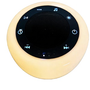 Máquina Portátil de Ruido Blanco LED con 30 Sonidos, Temporizador, Luz Ambiental y Carga Rápida Tipo-C <span class=keywords><strong>para</strong></span> Viajes y Sueño en la Cama - Product Image 1