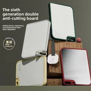 <span class=keywords><strong>Tagliere</strong></span> in Acciaio Inossidabile, <span class=keywords><strong>Tagliere</strong></span> Puro a Doppio Lato, <span class=keywords><strong>Grande</strong></span> <span class=keywords><strong>per</strong></span> Uso Domestico, Salutare, <span class=keywords><strong>per</strong></span> <span class=keywords><strong>Impastare</strong></span>, Tagliare Frutta - Product Image 1