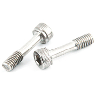 Vis à tête hexagonale en acier inoxydable avec queue réduite, vis de fixation pour panneau, vis à tête hexagonale GUTB4-3-8, boulons de couverture