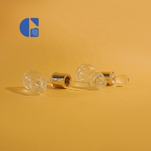 6ml 12ml zucca a forma <span class=keywords><strong>di</strong></span> piccolo <span class=keywords><strong>vetro</strong></span> trasparente profumo bottiglia <span class=keywords><strong>di</strong></span> olio essenziale con gocciolamento Stick dorato tappo a vite - Product Image 5