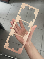 Plaque d'interrupteur en aluminium usiné CNC, anodisée, personnalisée, pour interrupteur mural, compatible OEM, pour hôtel de luxe