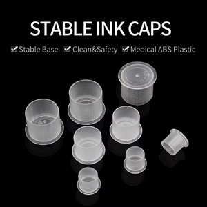 Vasos de Tinta para Tatuajes al por Mayor, Base Estable, Porta Pigmentos de Plástico Desechables, Múltiples Tamaños, Vasos Profesionales para Estudio de Microblading - Product Image 3