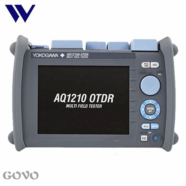 AQ1200A updated 5.7 inch Japan Yokogawa AQ1210A OTDR Tester 37/35dB  SM OTDR