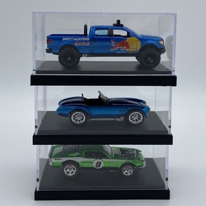 Exhibidor Acrílico Transparente Moderno y Ecológico para Autos de Juguete a Escala 1/64, Fácil de Ensamblar, para Escritorio - Product Image 3