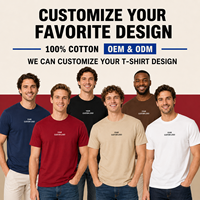 T-shirt en coton personnalisé, décontracté, vintage, unisexe, grande taille, respirant, confortable, à manches courtes, col souple, pour hommes