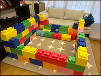 Créez des Espaces de Jeu Intérieurs Sûrs et Amusants avec des Blocs de Construction Géants en Mousse EPP