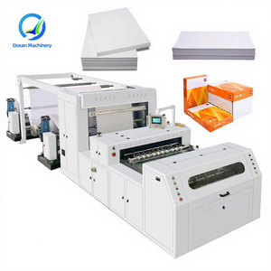 Linea di Produzione Automatica ORME per Carta <span class=keywords><strong>A4</strong></span>, Macchina per la Produzione di Carta <span class=keywords><strong>A4</strong></span>, Macchina da Taglio da Rotolo a Foglio per Formati A3, <span class=keywords><strong>A4</strong></span>, A5 - Product Image 1