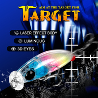 Leurre de pêche Stocks Witch Bait personnalisé, mini 35mm 2.4g, minnow à coulée lente