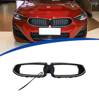 Grille avant éclairée pour BMW Série 2 G42 (2021-2026) à 2 portes, installation sans perte de qualité et finition noire