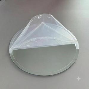 Custom Silver Two Way Acrylic Half <b>Mirror</b> Manufacturer - High Clarity Reflective & Transparent Surface for Tunnel <b>Lights</b> - Product Image 3