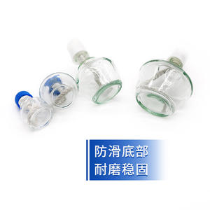 ตะเกียงแอลกอฮอล์แบบพกพา ทำจากแก้วหนา ทนทานต่อการระเบิด สำหรับการรมยาในครัวเรือน ชงชา และการสอนในห้องปฏิบัติการ ชุดอุปกรณ์ให้ความร้อน - Product Image 4