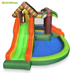 Toboggan aquatique gonflable vibrant pour piscine avec surface lisse pour jeux aquatiques <span class=keywords><strong>de</strong></span> <span class=keywords><strong>jardin</strong></span> et divertissement estival – <span class=keywords><strong>En</strong></span> vente - Product Image 2