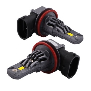 A51 <span class=keywords><strong>super</strong></span> lumineux jeu et ventilateur de refroidissement H1 H4 H7 9005 9006 H11 voiture LED phare ampoule 6000K led brouillard ampoule - Product Image 2